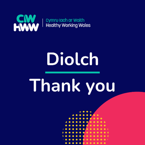 Diolch / thank you