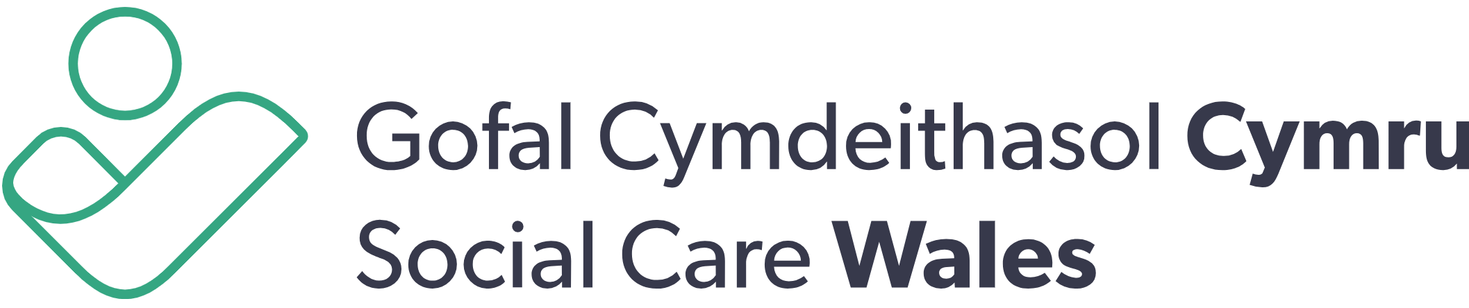 Social Care Wales logo