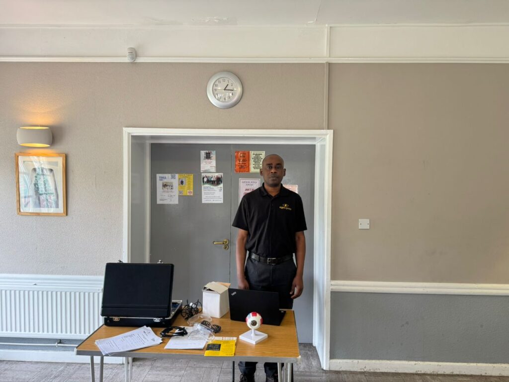 Tosin Adeleke, Sight Cymru Awareness Campaign Officer